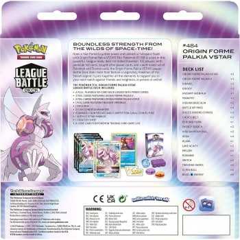 Pokémon TCG: Origin Forme Palkia Vstar League Battle kaladė